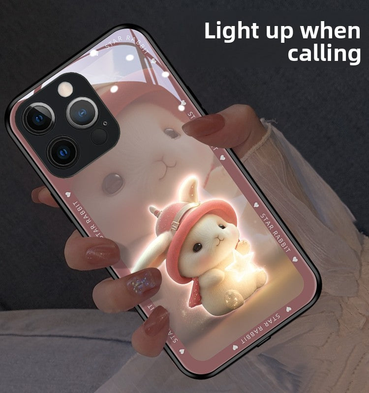 Phone case that lights up when receiving calls