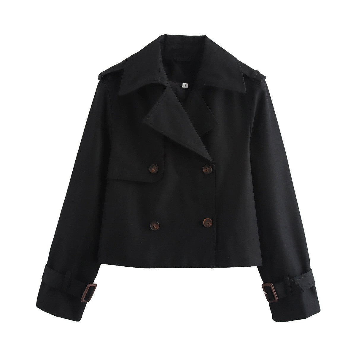 Women's loose-fitting long-sleeved coat