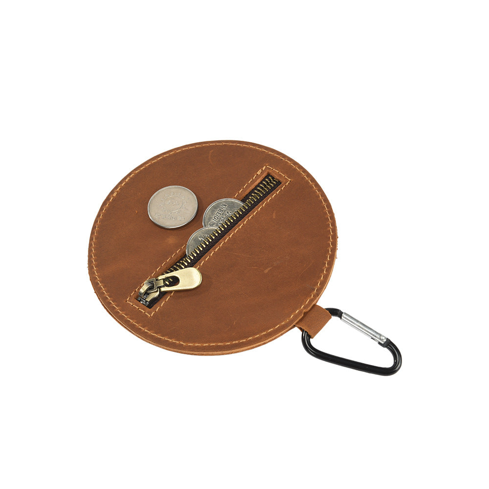 Creative Hat Shape Genuine Leather Coin Purse