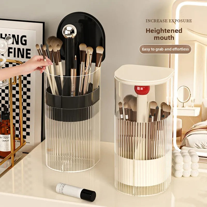 Automatic Lift Cosmetic Brush Storage Cylinder