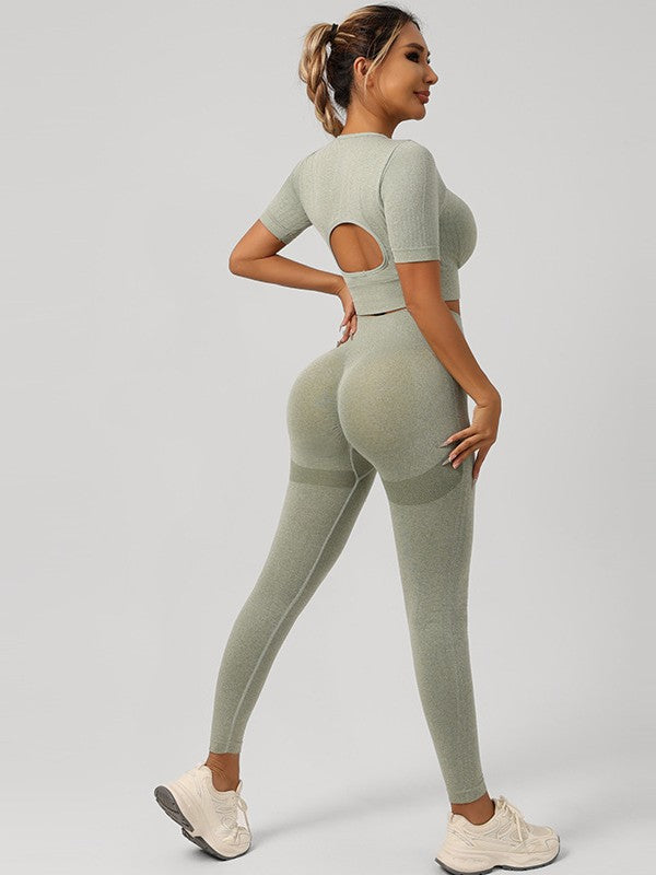 High Support Yoga Running Sport Set