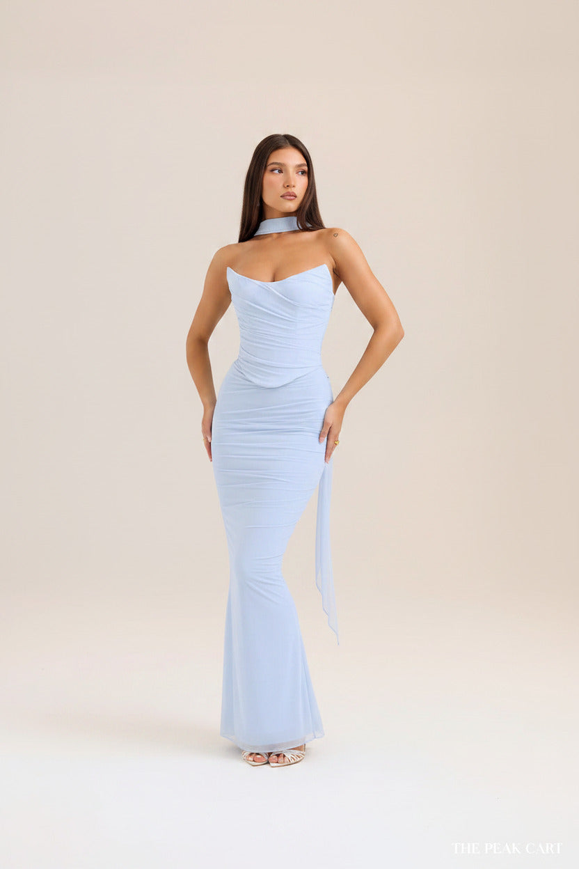 Peak Essentials Tube Top & Pencil Skirt Duo