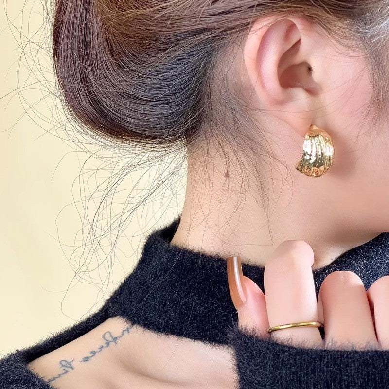 Linea Geometric Metal Earrings
