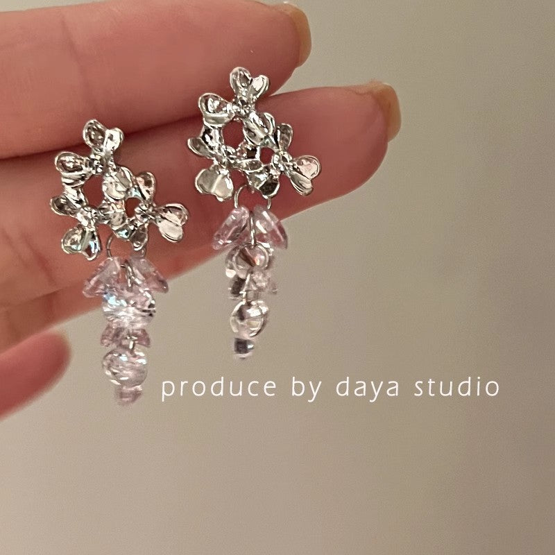 Lirio Charm Bow & Butterfly Earrings