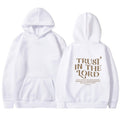 Hooded Letter Print Sweatshirt