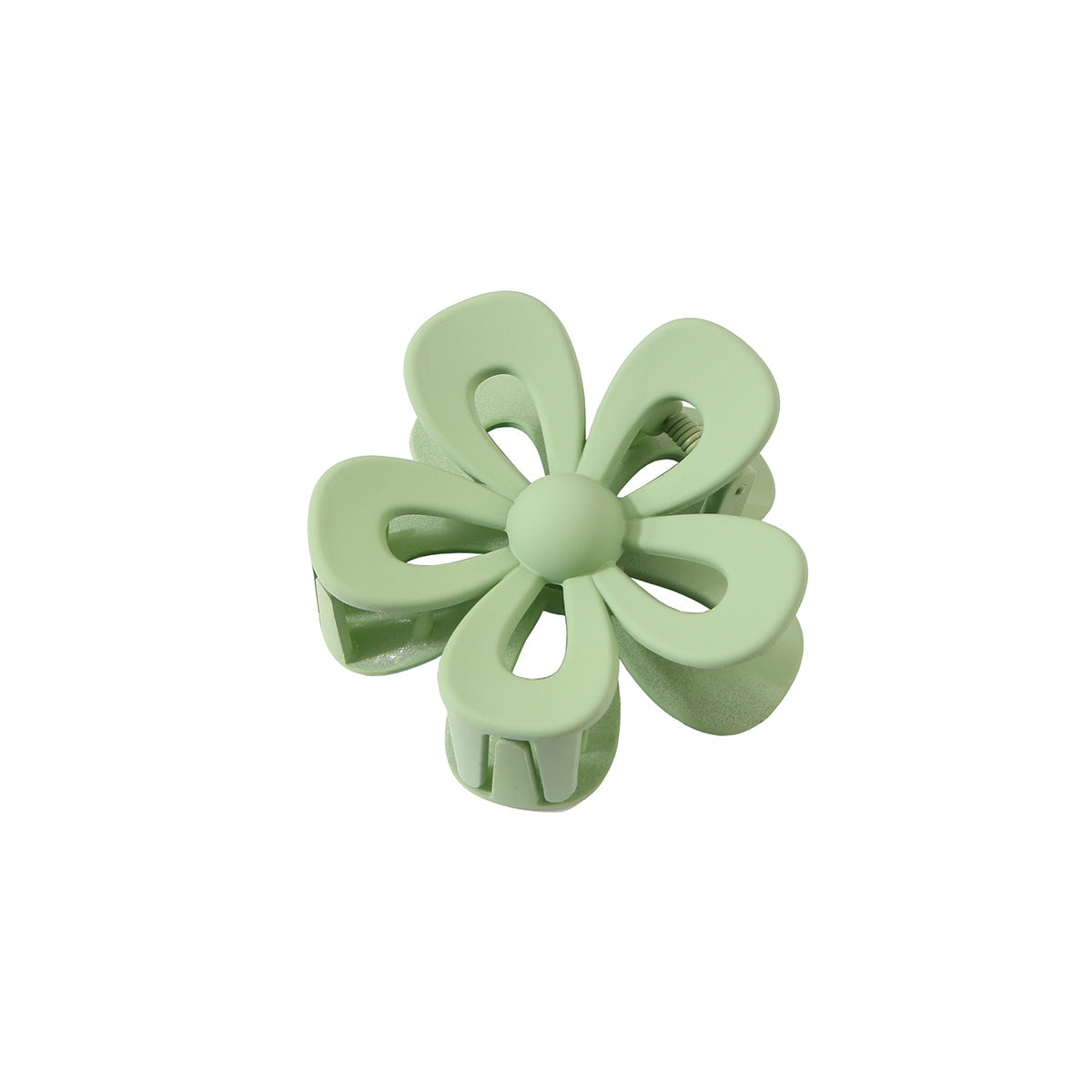Fashion Flower Hair Clip ABS Grip Claw Clip for Women