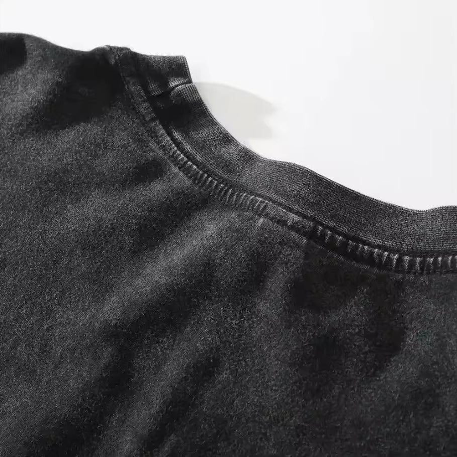 Graphic Wing Print Cotton T-Shirt in Black, Multiple Sizes