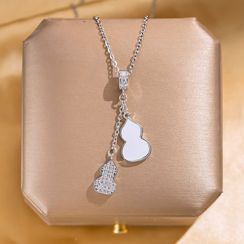 Butterfly Pendant Titanium Steel Necklace