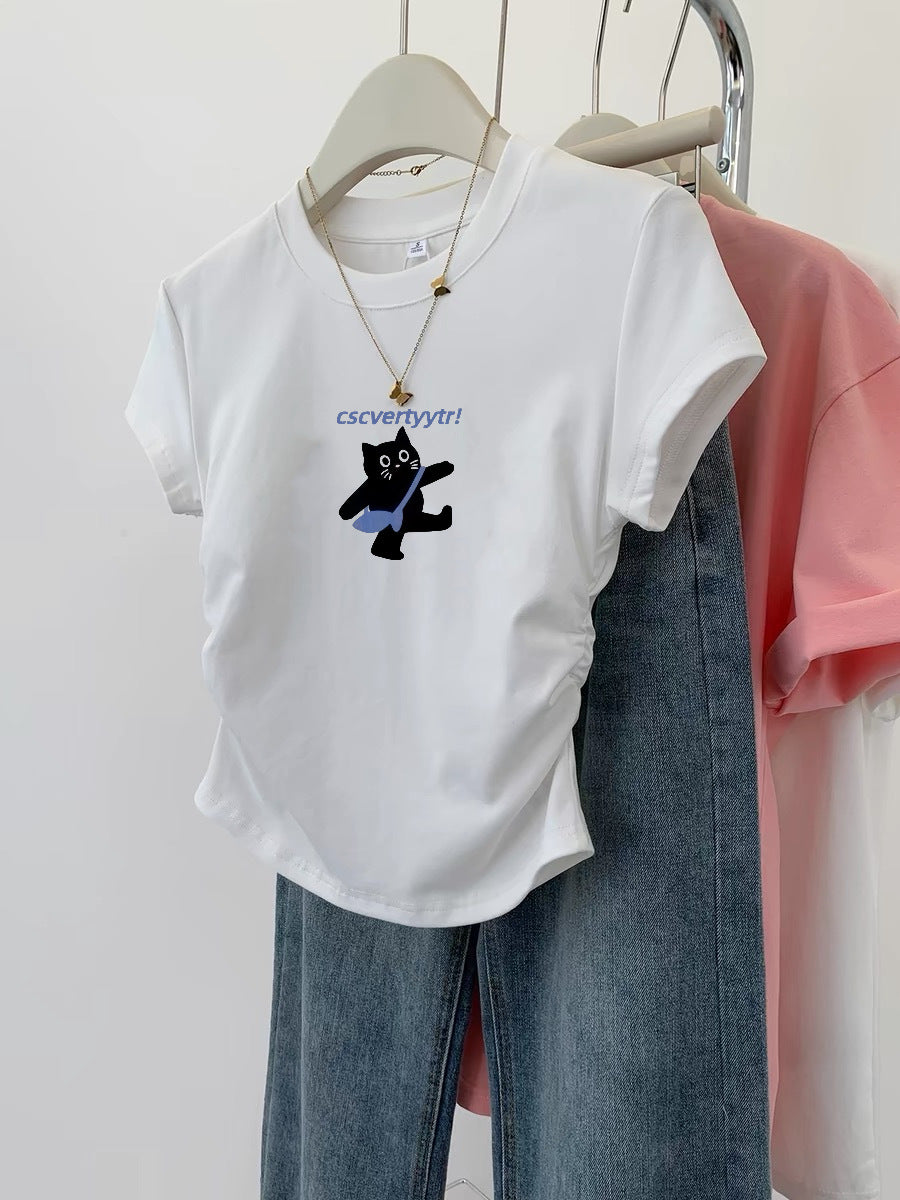 Small Slim-fit Slimming Spice Girls Short Top