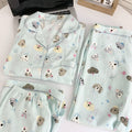 Women Cartoon Pajama Set