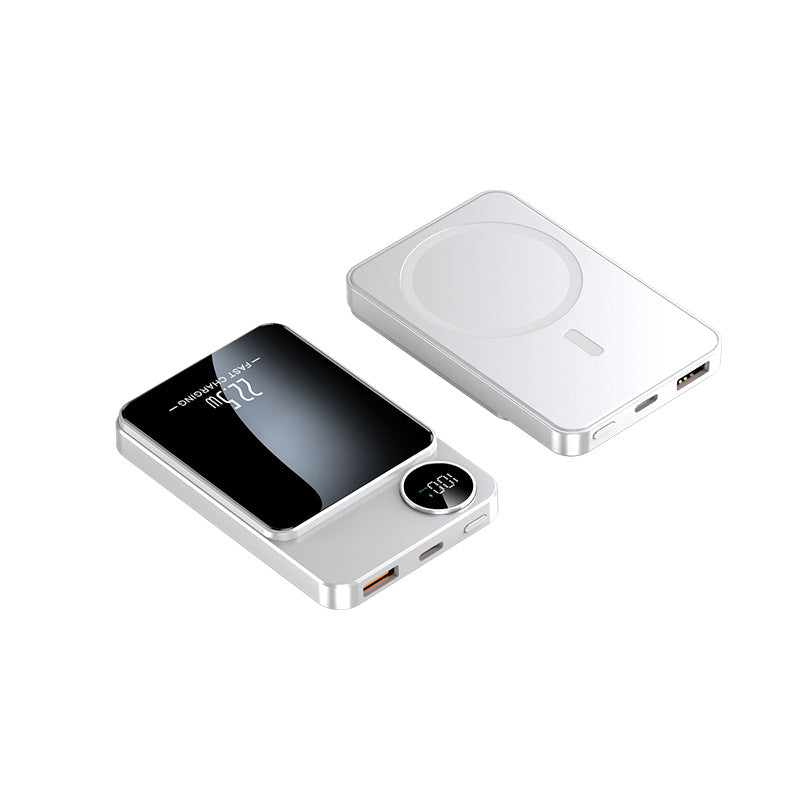 Magnetic wireless ultra-thin power bank