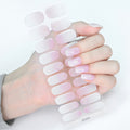 Semi-Cured UV Gel Nail Stickers with Various Designs