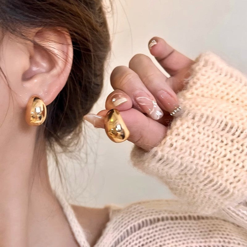 Linea Geometric Metal Earrings