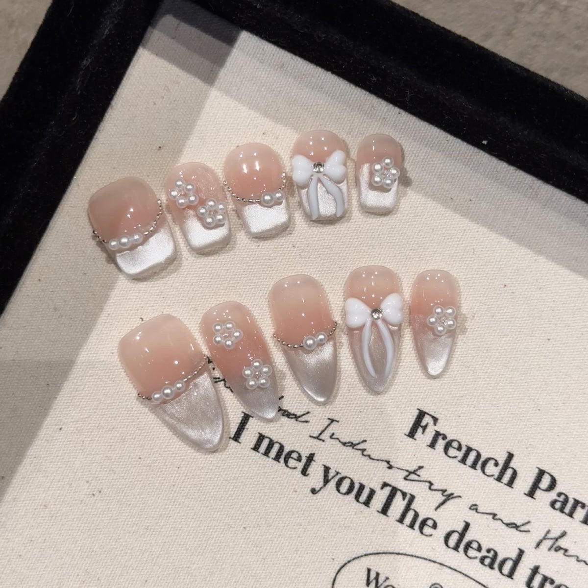 Handmade nail art