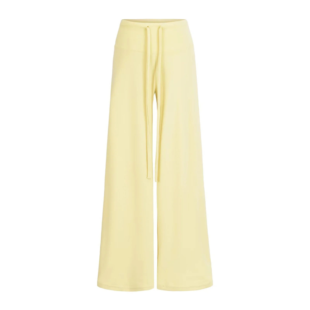 Low-Waist Drawstring Wide-Leg Casual Pants