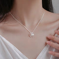 Hollow Pearl Necklace for Women