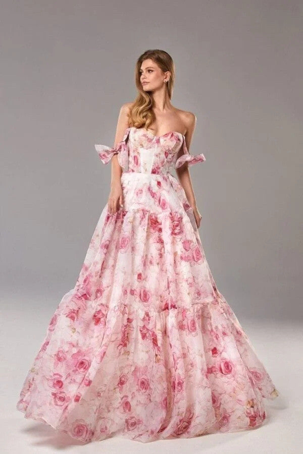 Lumière Organza A-Line Dress