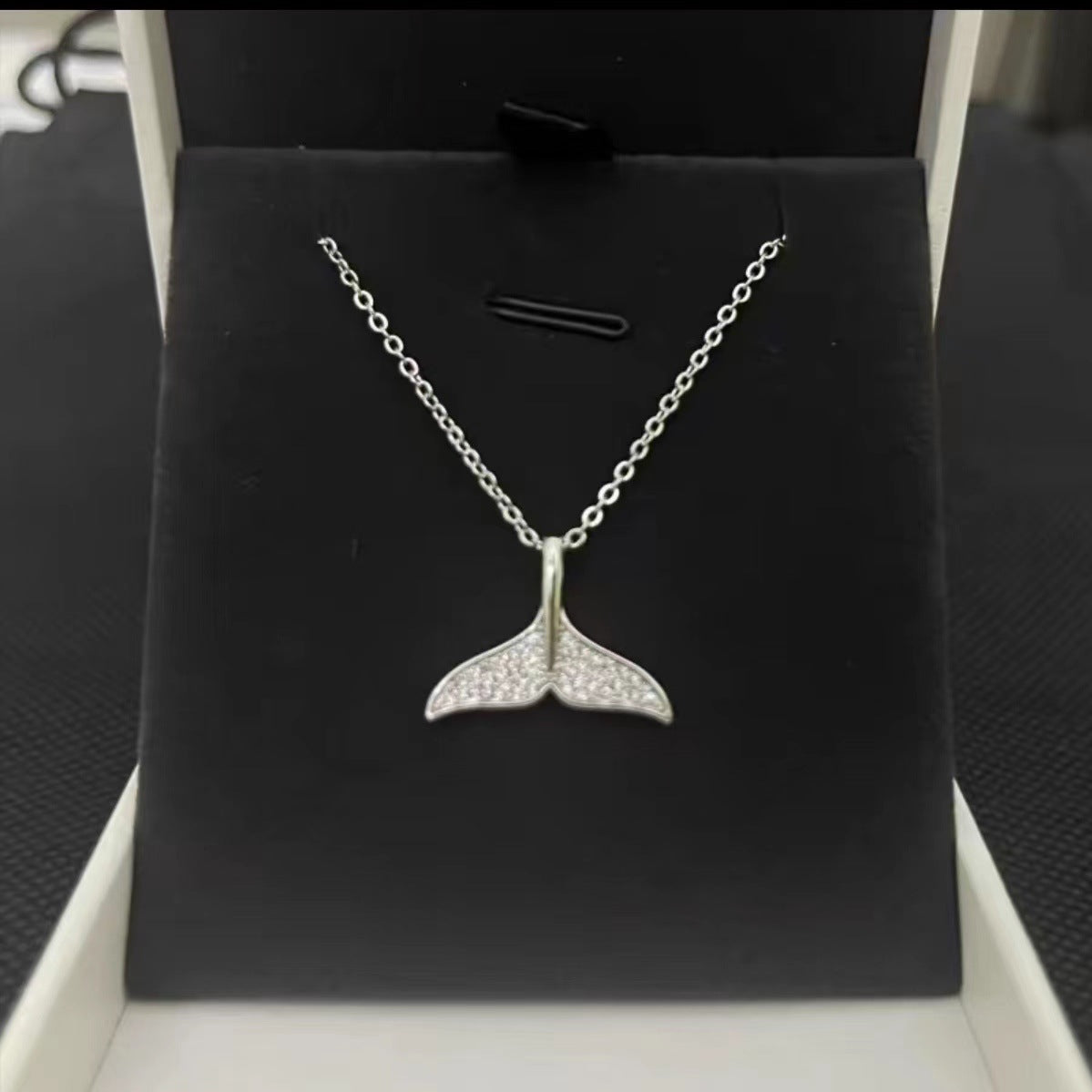 White Copper Butterfly Dream Necklace