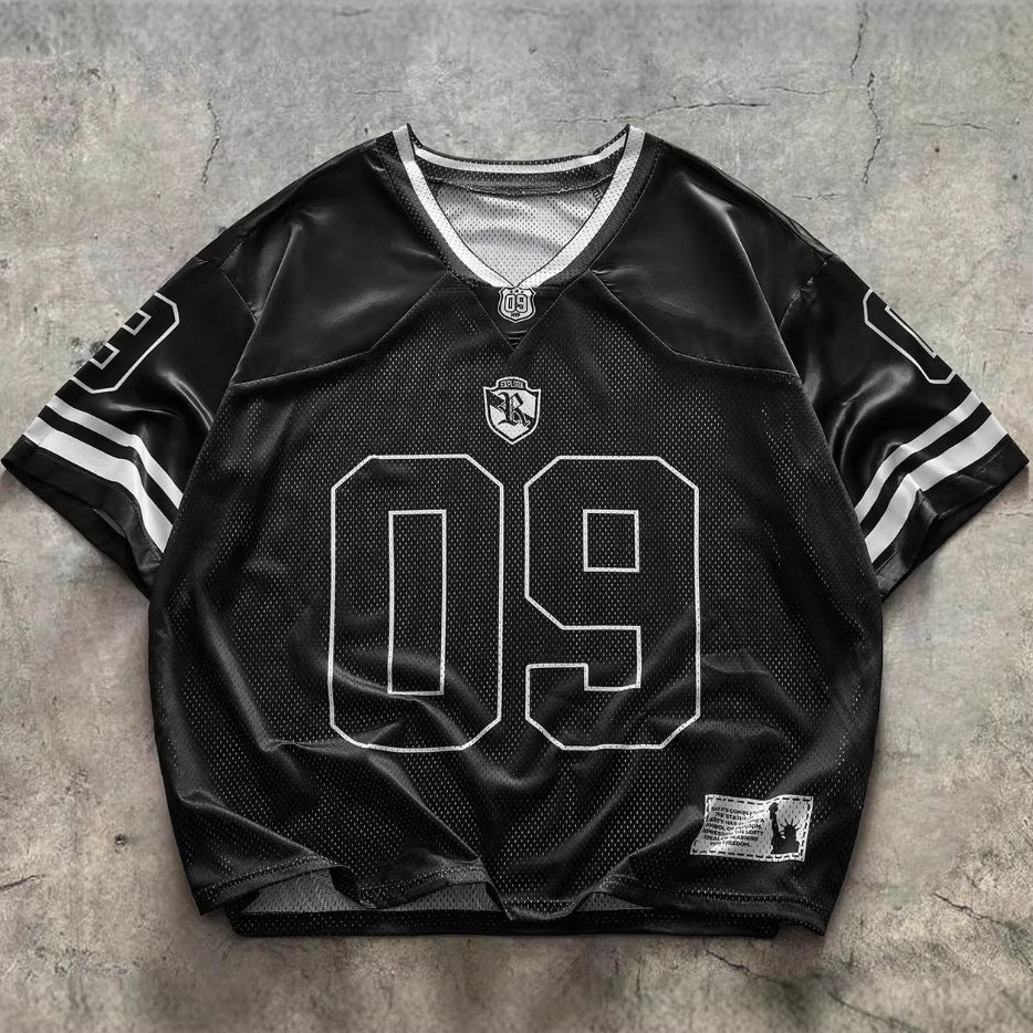 Uni-sex Team Jersey - Loose Fit Breathable Mesh T-shirt