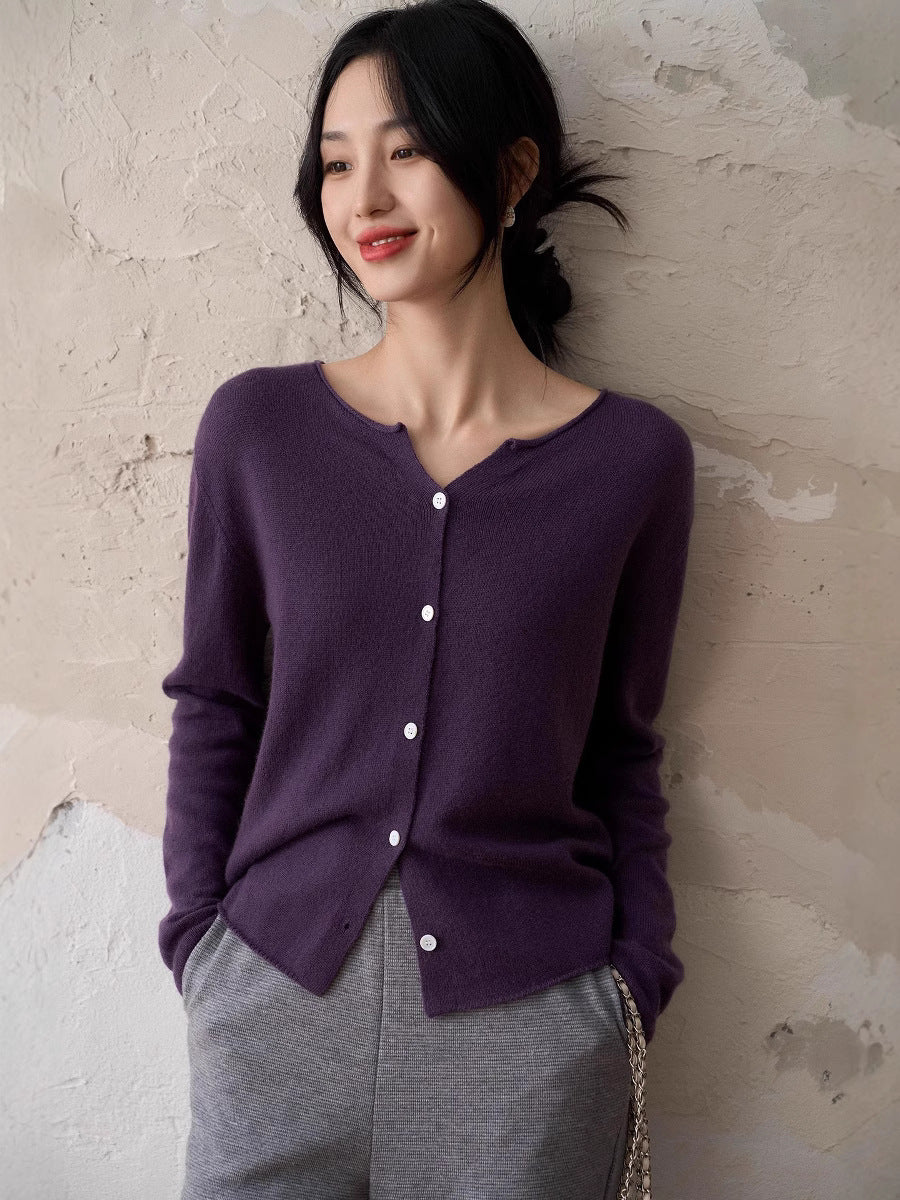Knit cardigan