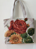 Artistic and Fresh Style Cotton and Linen Embroidered Bag