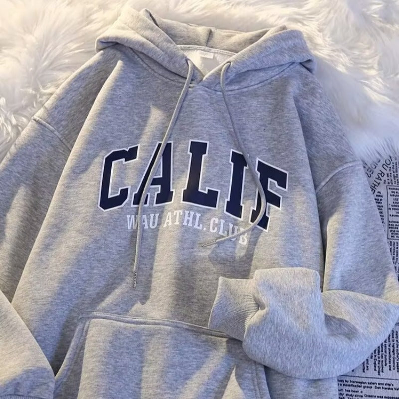 Hooded Fleece Sweatshirt Urban Style