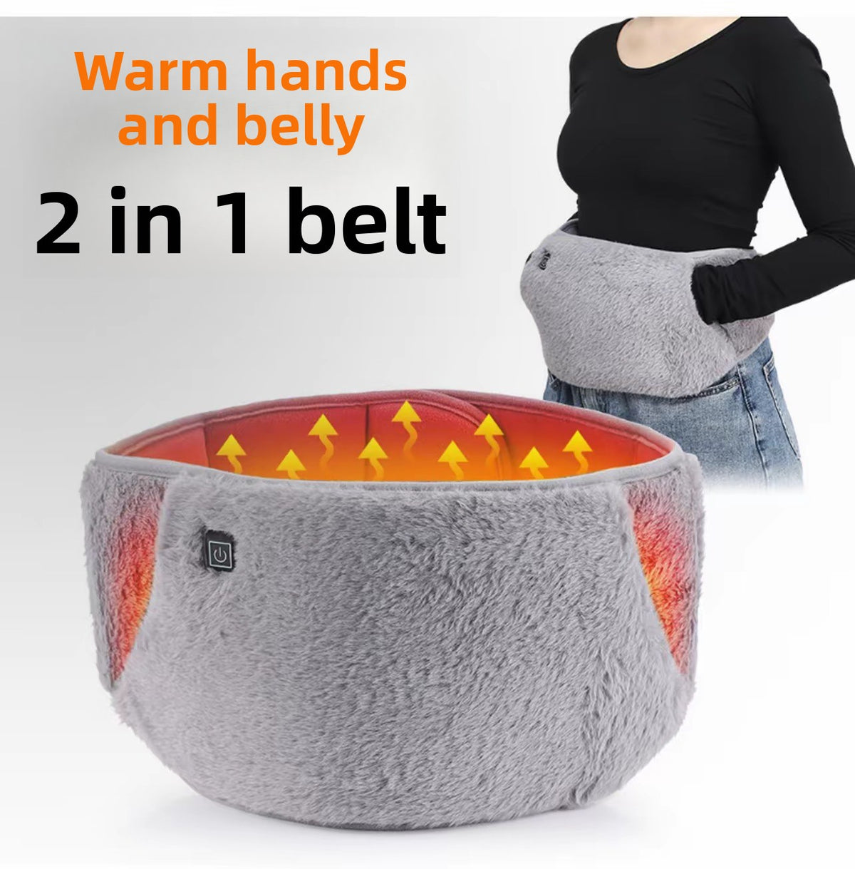Hot water charging hand warmer