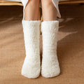 VelvetNest Fleece-Lined Anti-Slip Floor Socks