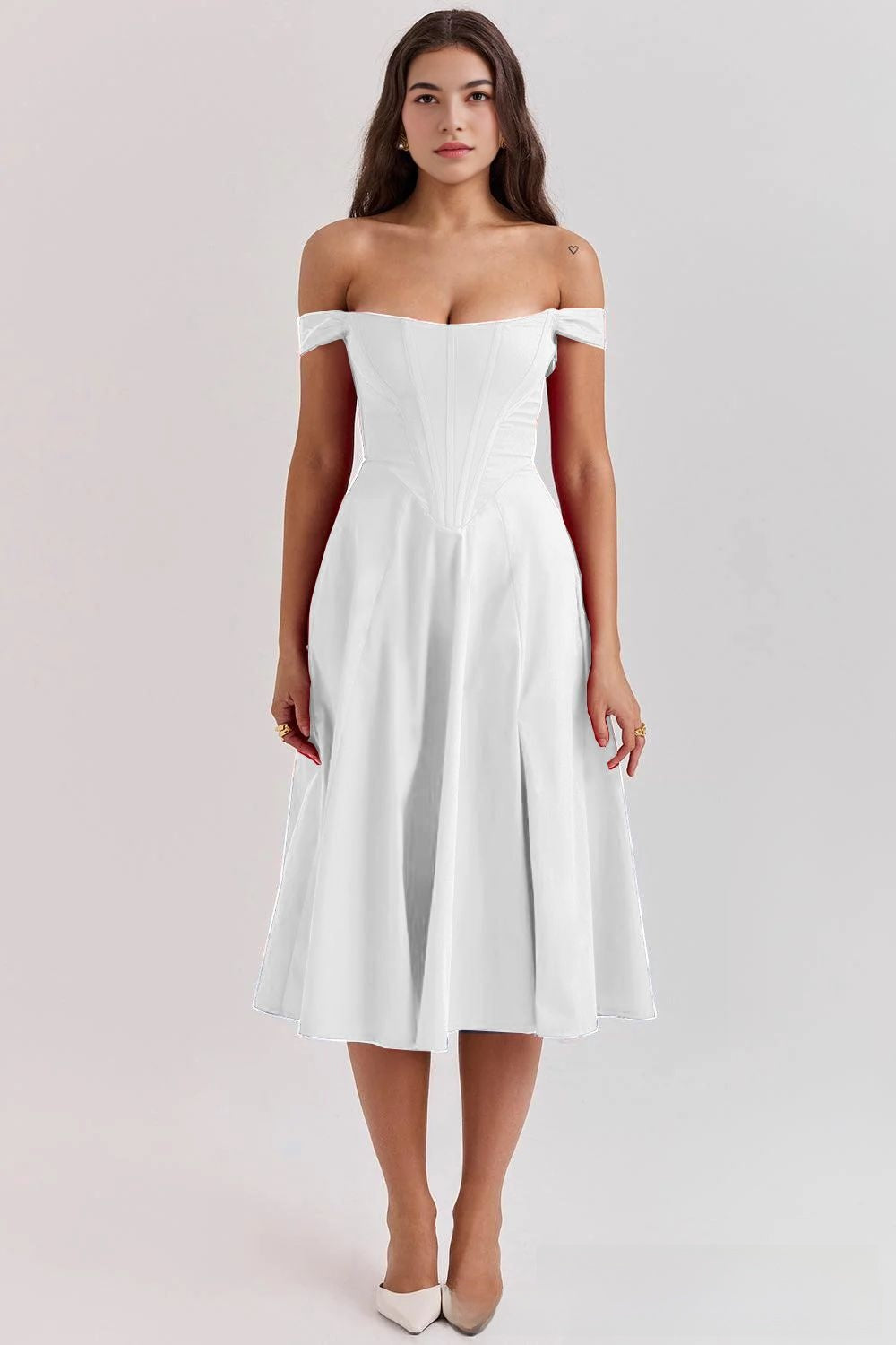 Sculptura Wrap Midi Dress