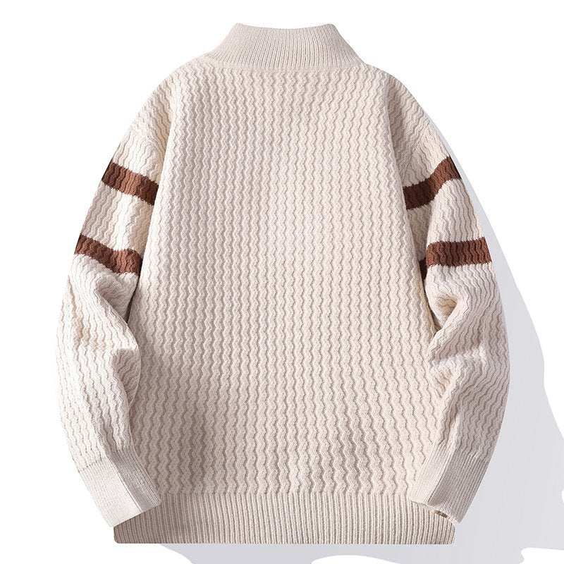 Mens Knit Sweater Jacket