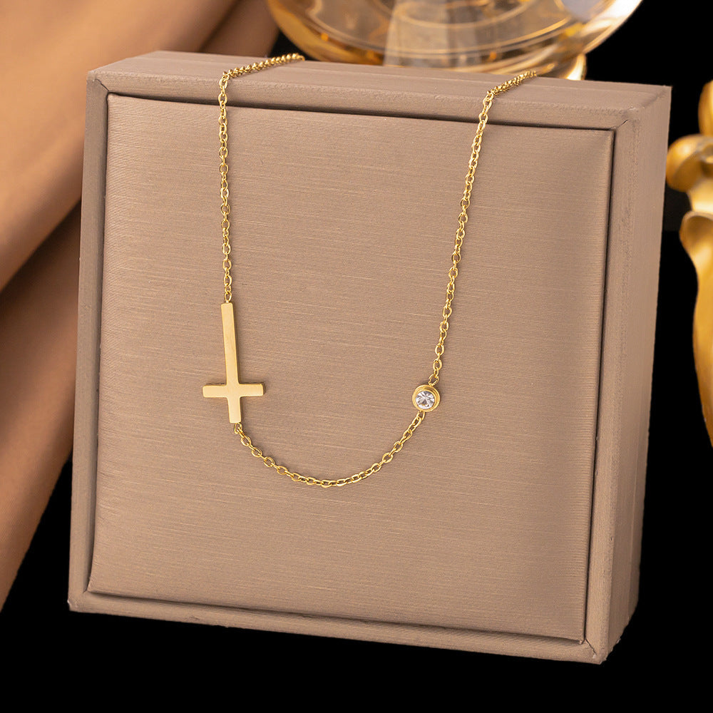 Titanium steel necklace