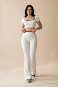 Crop Top & Flare Combo