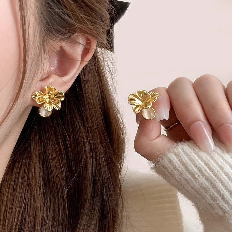 Linea Geometric Metal Earrings