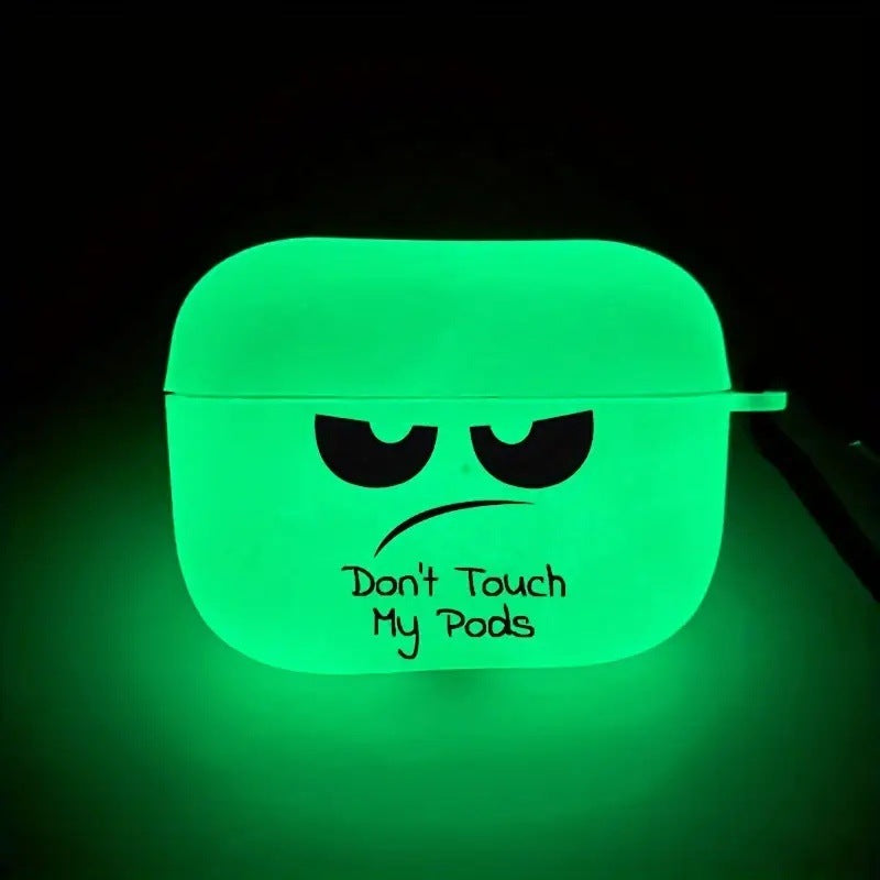 Light-emitting earphone case