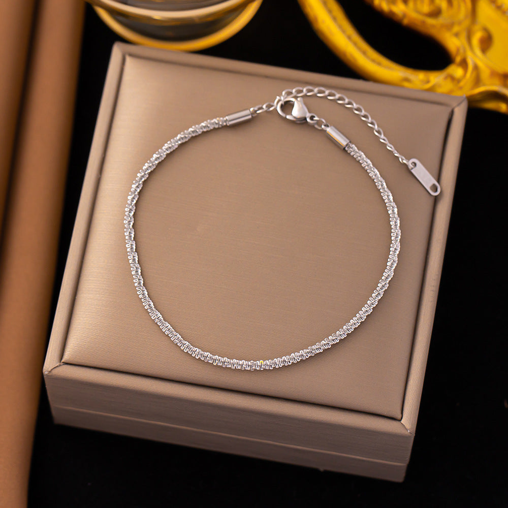 Titanium steel necklace