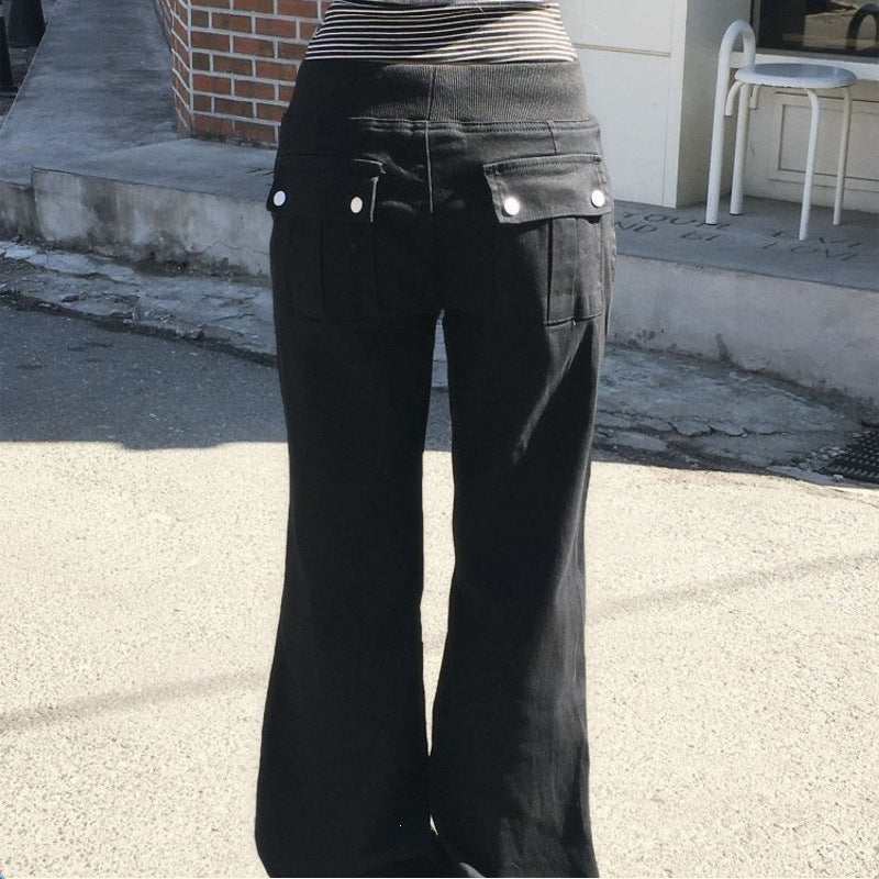 High Waist Flared Pants
