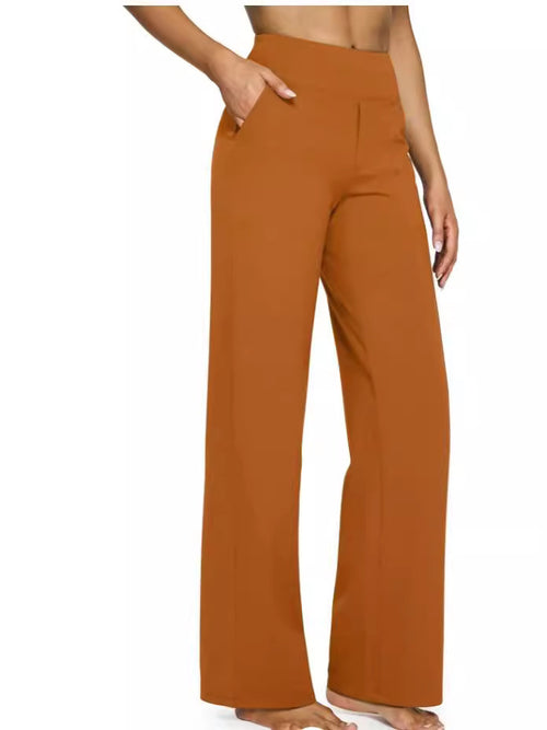AeroFlex High-Waisted Casual Pants