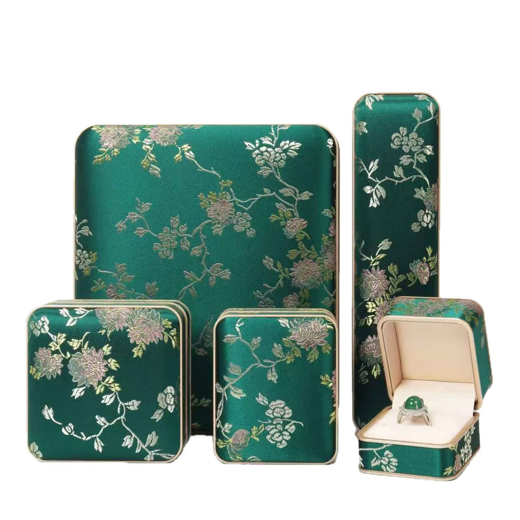 Chinese Style Silk Jewelry Gift Box