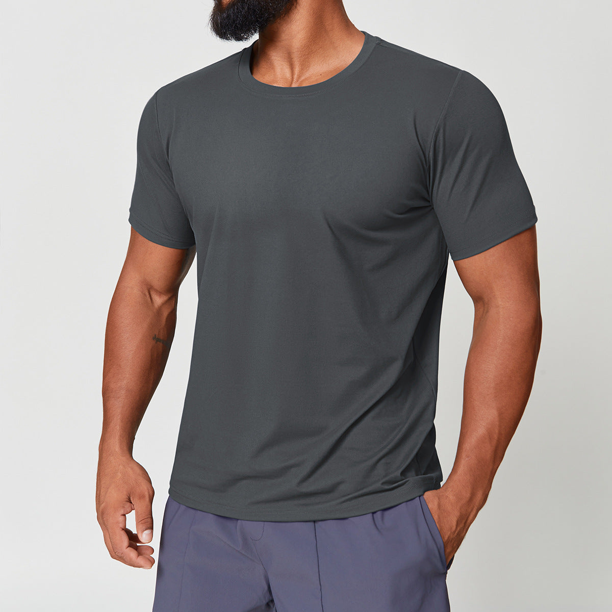 Mens Quick-Dry Sports T-Shirt – Lightweight, Breathable Comfort
