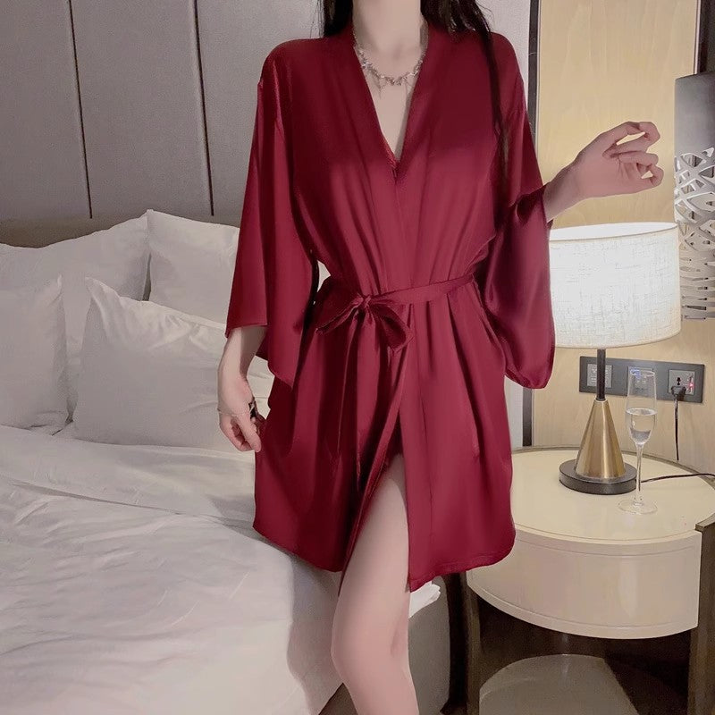 Nightwear set with robe