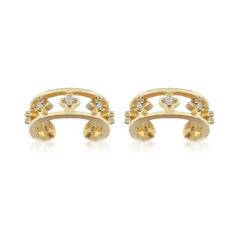 Radiance Geo Zircon Earrings