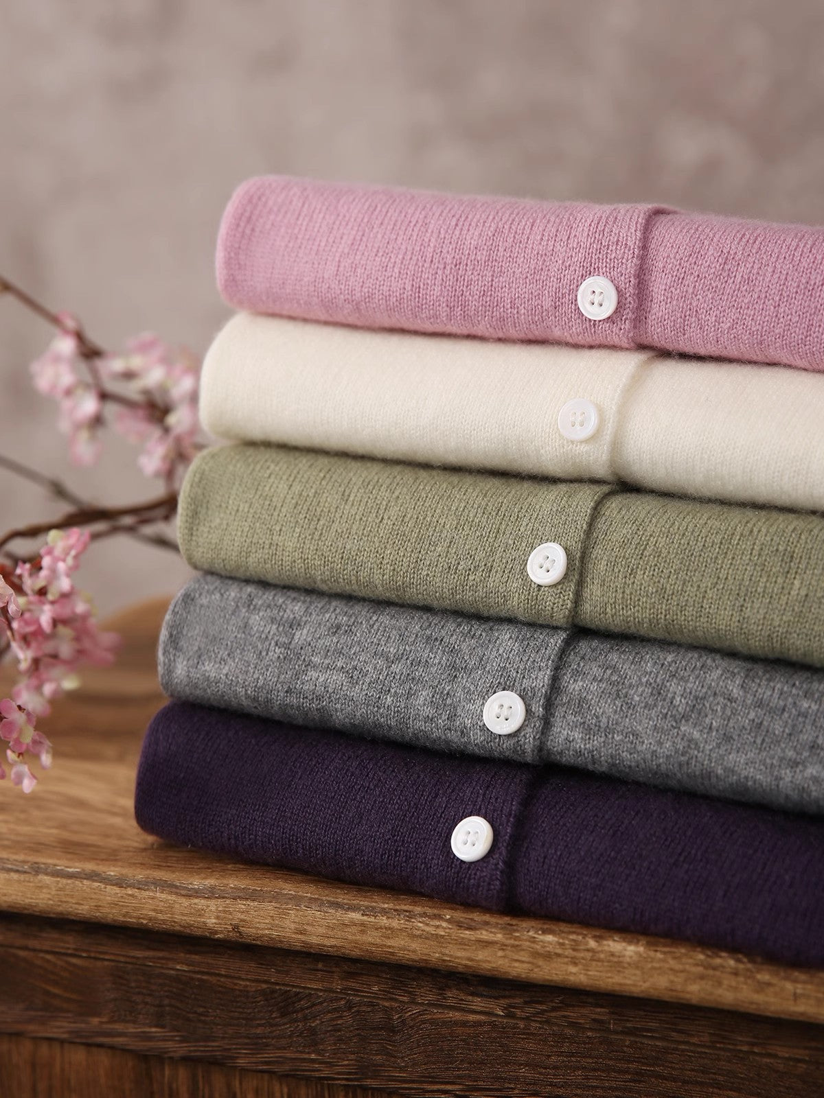 Knit cardigan