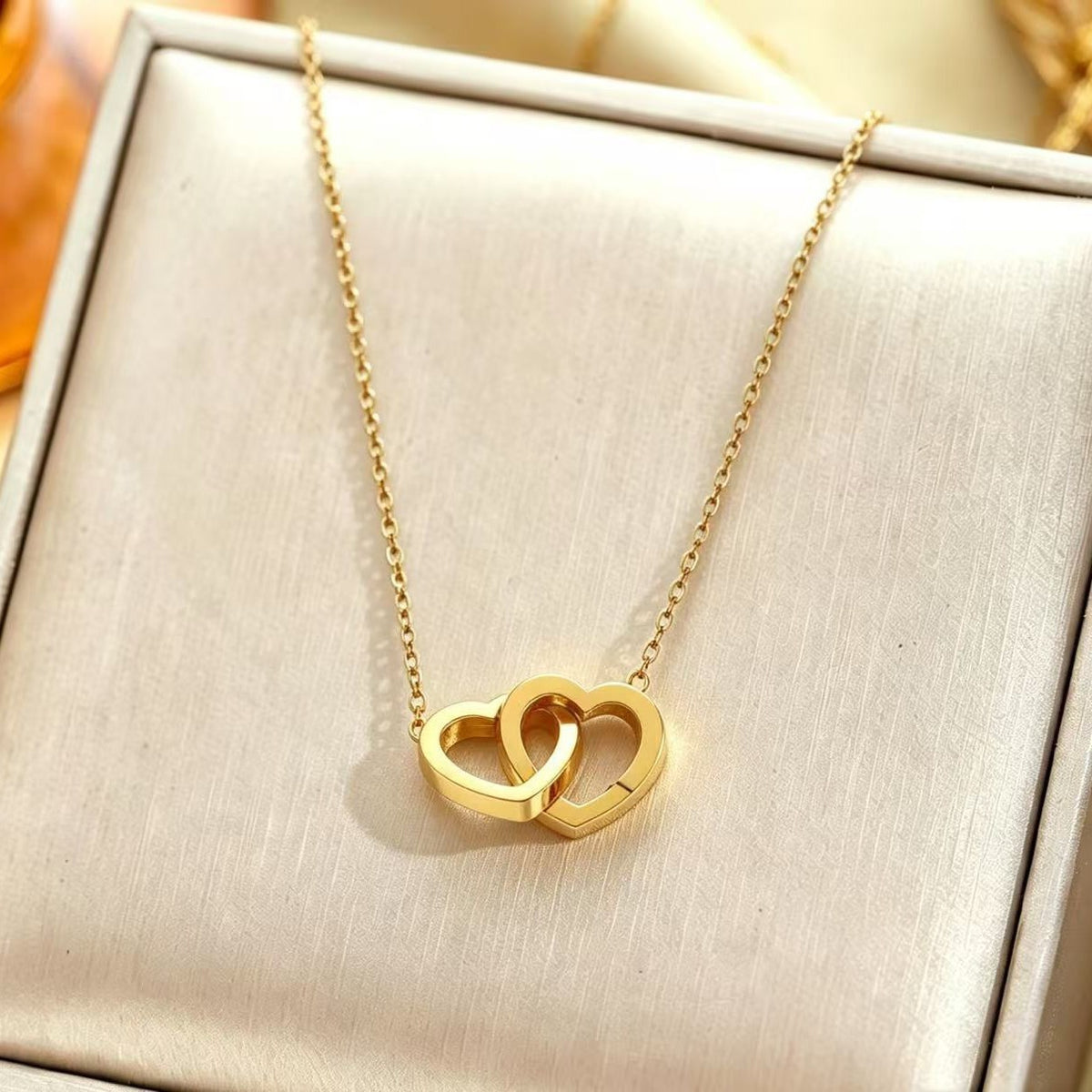 All-titanium steel necklace