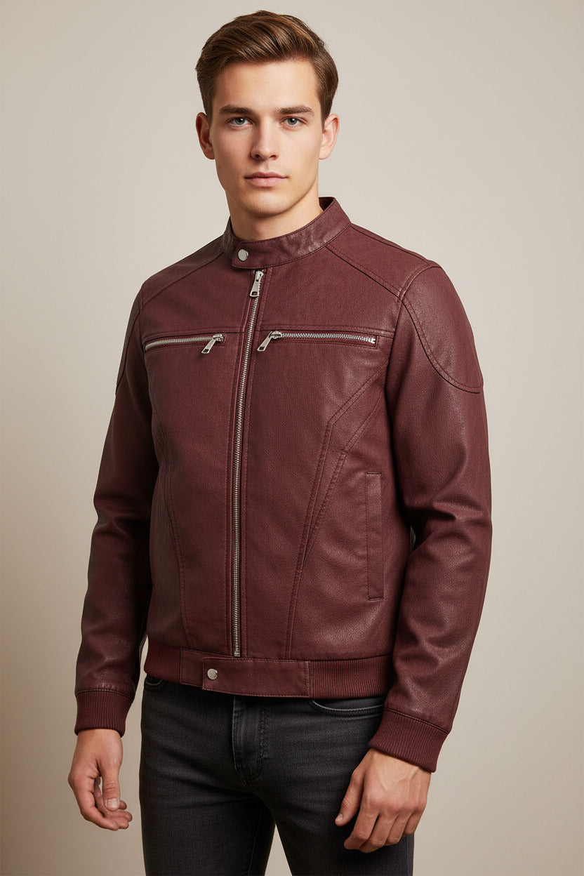 Stand Collar Streetwear Jacket