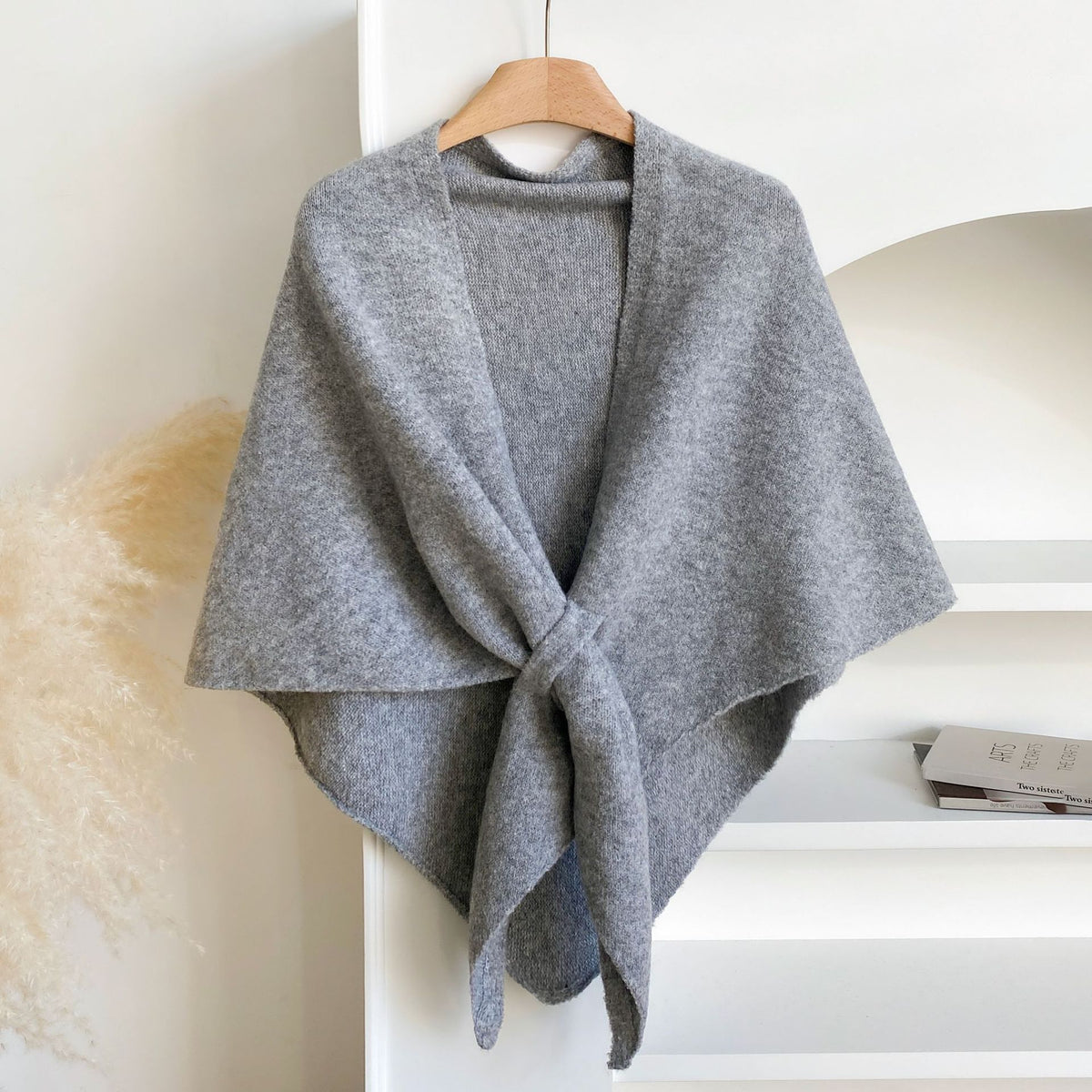 Soft Imitation Cashmere Triangle Shawl