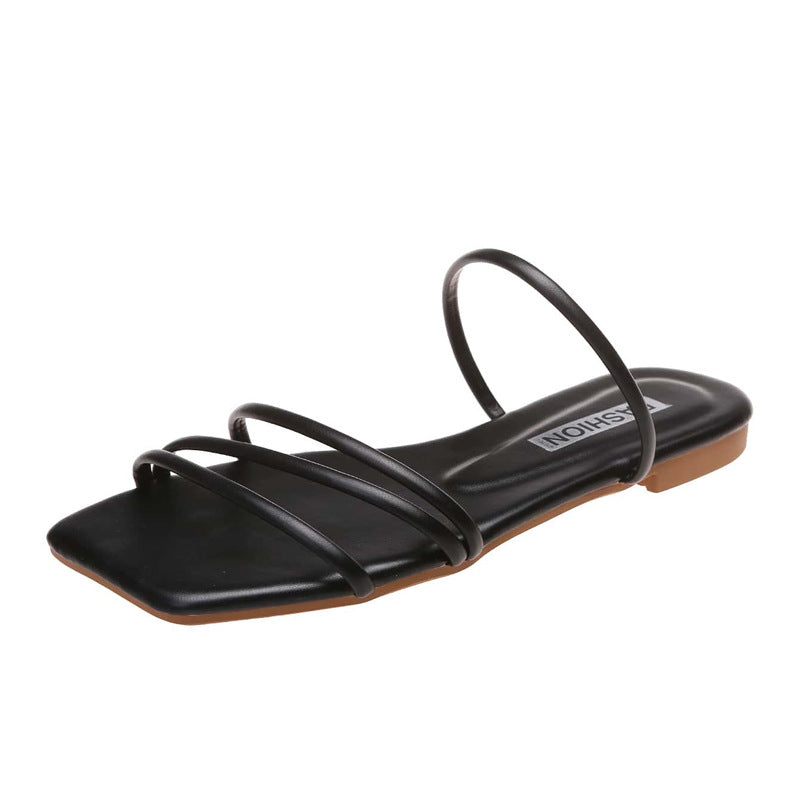 Minimalist Flat Sandals for Women