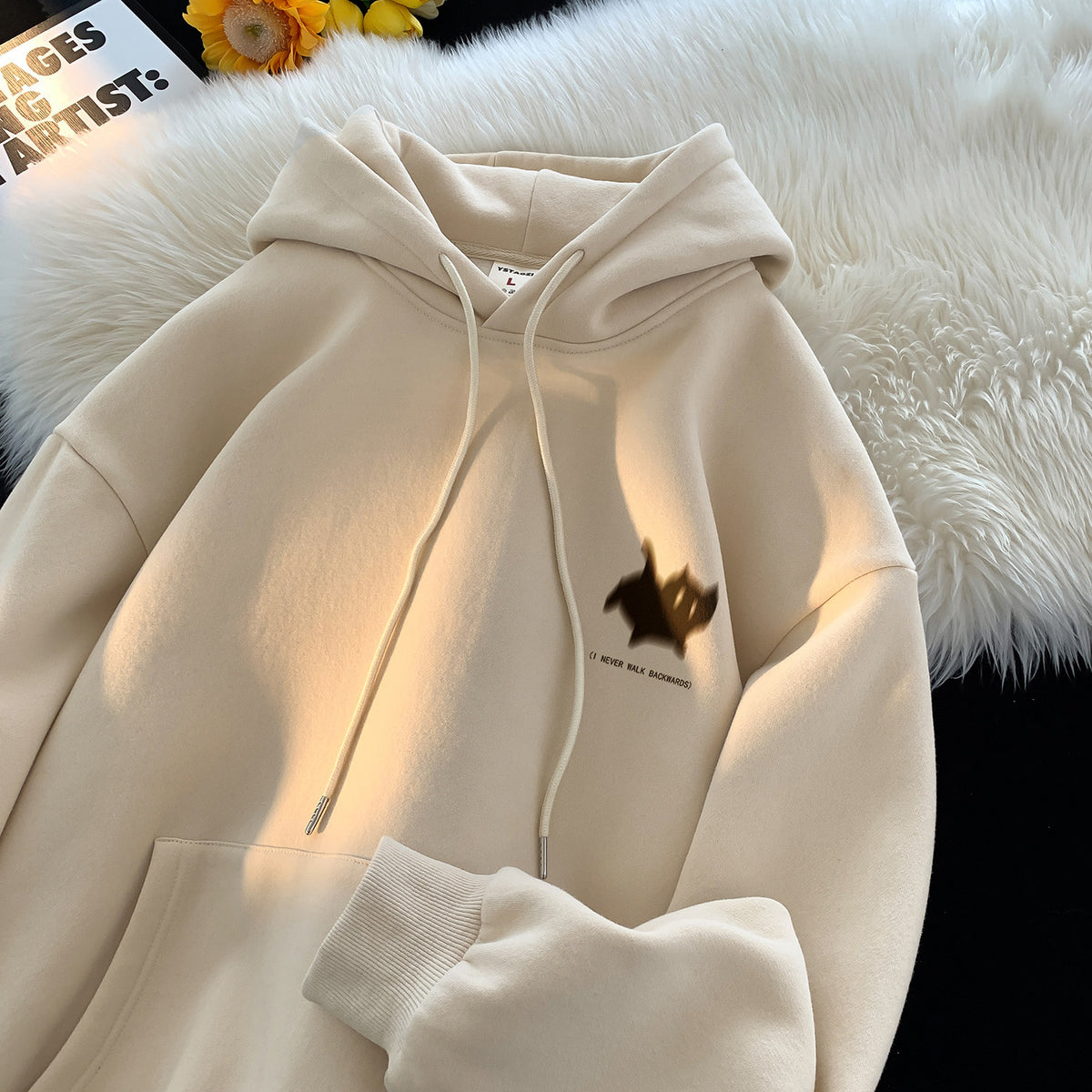 Couple hooded sweatshirt