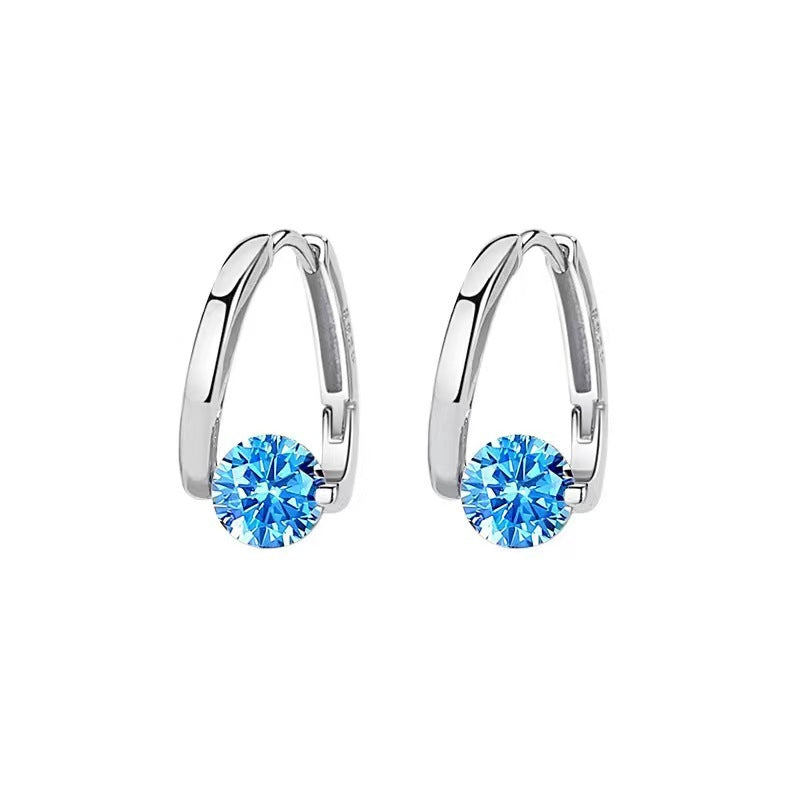 Arcadia Geo Zircon Earrings