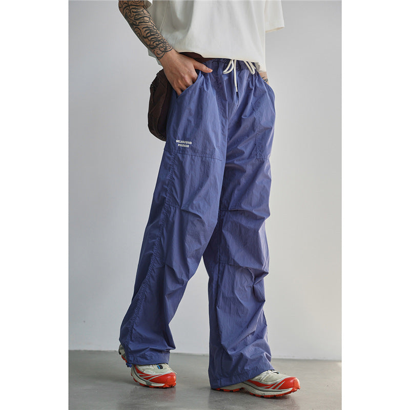 Lightweight Quick-Dry Cargo Pants with Breathable Bamboo Fiber Blend