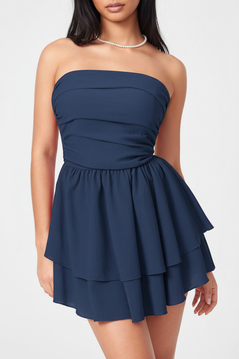 Vespera Double Layer Tube Skirt